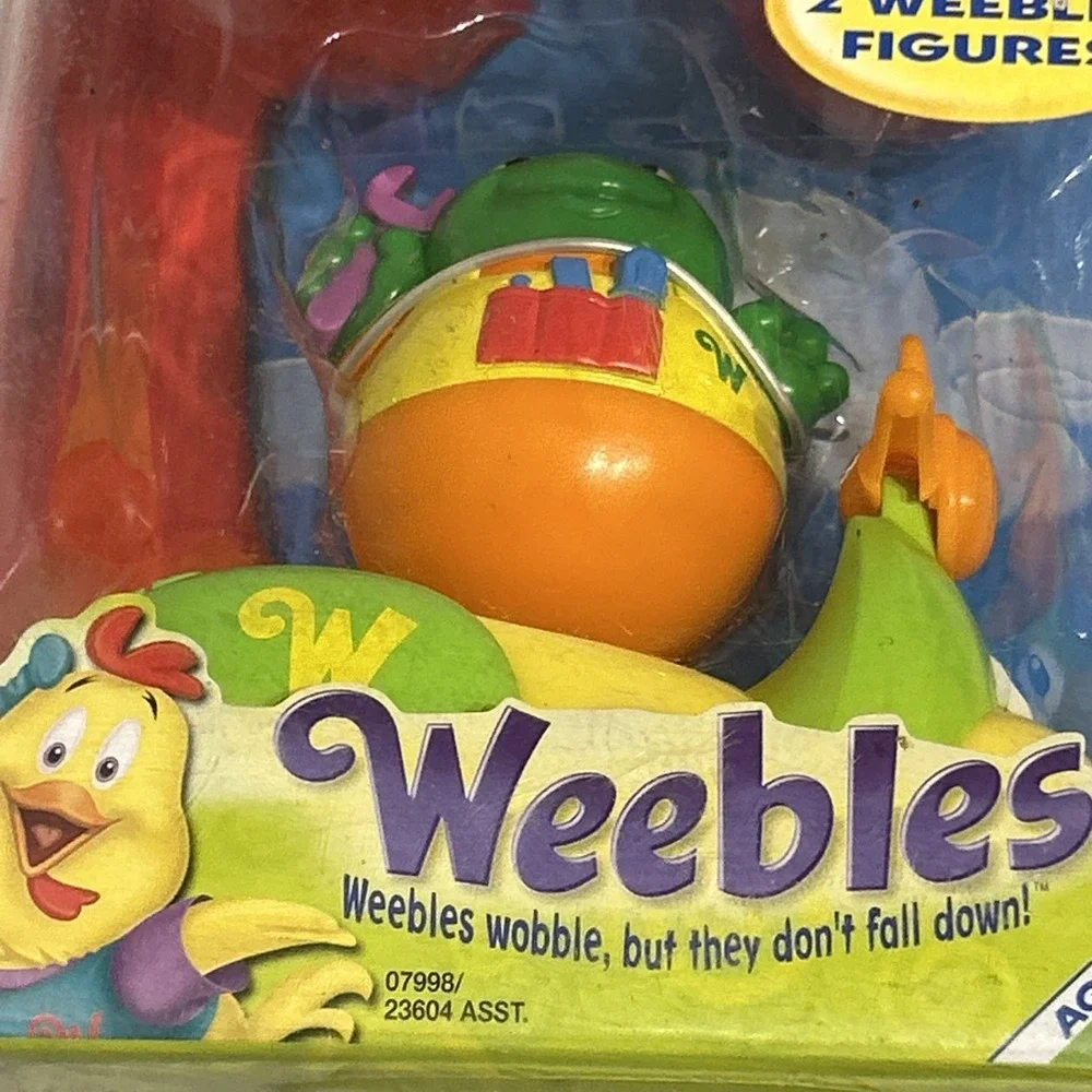 NEW PLAYSKOOL WEEBLES‎ WEEHICLES & ZEEBO, PLUG & UGGIE WOBBLEWORKS
